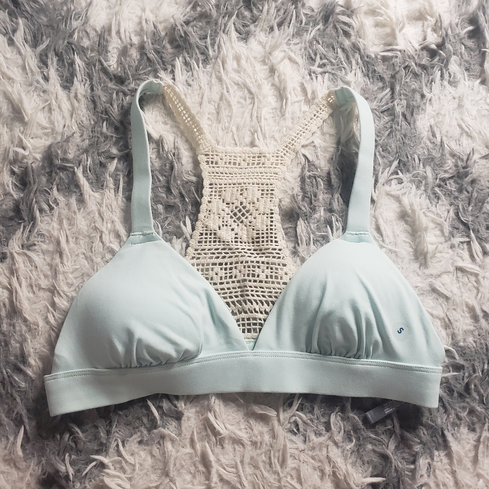 Aerie Mint green bikini top